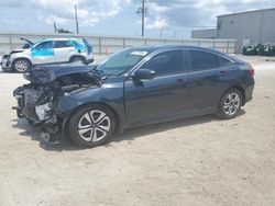 Honda salvage cars for sale: 2017 Honda Civic LX