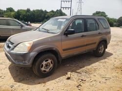 Salvage cars for sale from Copart China Grove, NC: 2002 Honda CR-V LX