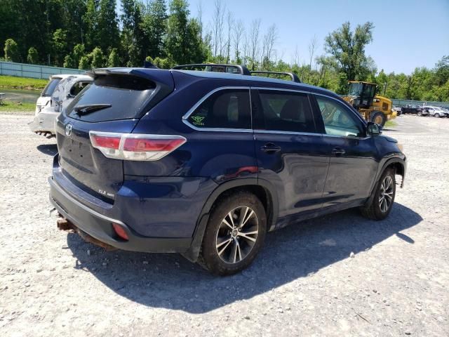 2016 Toyota Highlander XLE