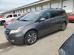 Honda salvage cars for sale: 2015 Honda Odyssey Touring