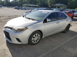2014 Toyota Corolla L en venta en Savannah, GA