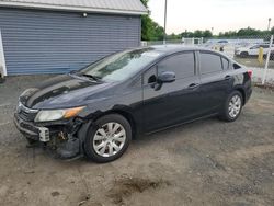 2012 Honda Civic LX en venta en East Granby, CT