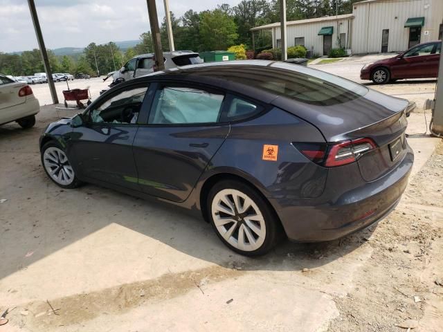 2022 Tesla Model 3