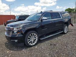 Chevrolet salvage cars for sale: 2019 Chevrolet Suburban C1500 Premier