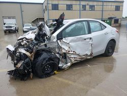 Toyota Corolla salvage cars for sale: 2017 Toyota Corolla L