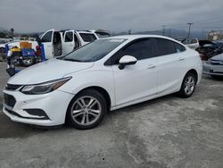 2017 Chevrolet Cruze LT en venta en Sun Valley, CA