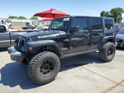 Salvage cars for sale from Copart Sacramento, CA: 2008 Jeep Wrangler Unlimited Sahara