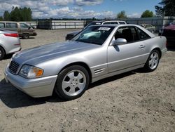 Salvage cars for sale from Copart Arlington, WA: 1999 Mercedes-Benz SL 500