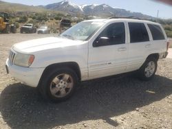 Salvage cars for sale from Copart Reno, NV: 2001 Jeep Grand Cherokee Limited
