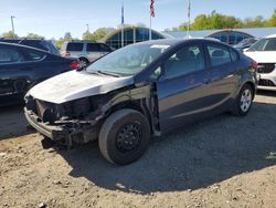 KIA salvage cars for sale: 2015 KIA Forte LX