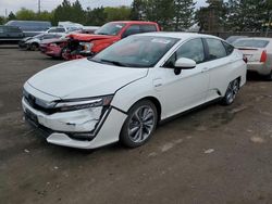 Honda Clarity salvage cars for sale: 2019 Honda Clarity