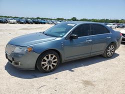 Salvage cars for sale from Copart San Antonio, TX: 2011 Lincoln MKZ