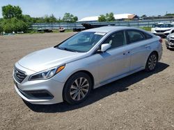 Salvage cars for sale from Copart Columbia Station, OH: 2016 Hyundai Sonata Sport