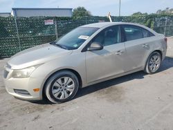 Salvage cars for sale from Copart Orlando, FL: 2012 Chevrolet Cruze LS
