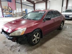 Salvage cars for sale from Copart West Mifflin, PA: 2004 Honda Accord EX