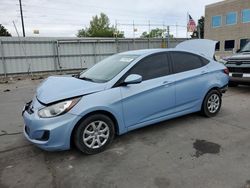 Hyundai salvage cars for sale: 2014 Hyundai Accent GLS