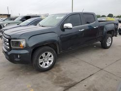 Salvage cars for sale from Copart Grand Prairie, TX: 2017 GMC Canyon SLE