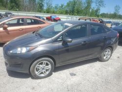 Salvage cars for sale from Copart Leroy, NY: 2017 Ford Fiesta SE