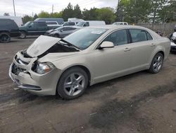 Chevrolet salvage cars for sale: 2010 Chevrolet Malibu 1LT