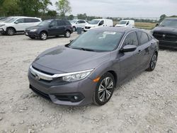 Honda Civic ex salvage cars for sale: 2017 Honda Civic EX