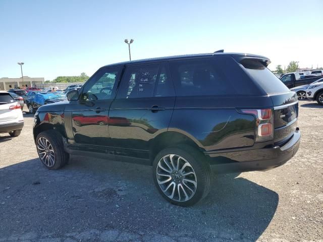 2019 Land Rover Range Rover Supercharged