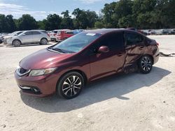 Honda Civic salvage cars for sale: 2013 Honda Civic EXL