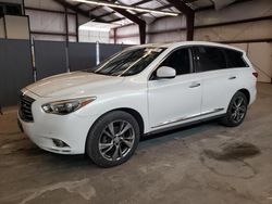 Salvage cars for sale from Copart West Warren, MA: 2013 Infiniti JX35