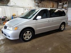 Honda Odyssey EX salvage cars for sale: 2001 Honda Odyssey EX