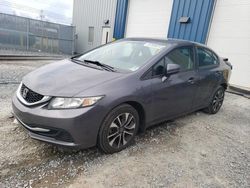 Honda Civic salvage cars for sale: 2015 Honda Civic LX