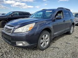 Salvage cars for sale from Copart Reno, NV: 2011 Subaru Outback 2.5I Premium
