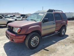 Nissan Xterra salvage cars for sale: 2001 Nissan Xterra XE