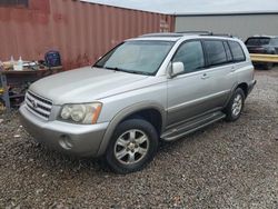 Toyota salvage cars for sale: 2002 Toyota Highlander Limited