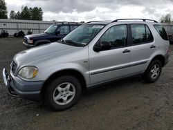 Mercedes-Benz salvage cars for sale: 1999 Mercedes-Benz ML 320