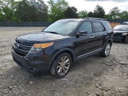 Ford salvage cars for sale: 2015 Ford Explorer Limited