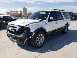 Ford salvage cars for sale: 2011 Ford Expedition EL XLT