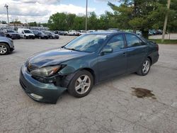 Salvage cars for sale from Copart Lexington, KY: 2002 Toyota Camry LE