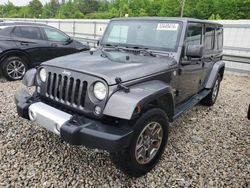 Jeep salvage cars for sale: 2014 Jeep Wrangler Unlimited Sahara