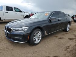 BMW Vehiculos salvage en venta: 2018 BMW 750 XI