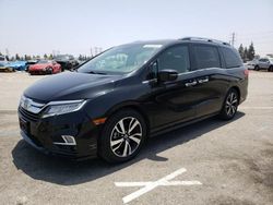 Vehiculos salvage en venta de Copart Rancho Cucamonga, CA: 2019 Honda Odyssey Elite