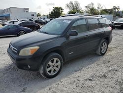 Toyota Rav4 Limited salvage cars for sale: 2008 Toyota Rav4 Limited