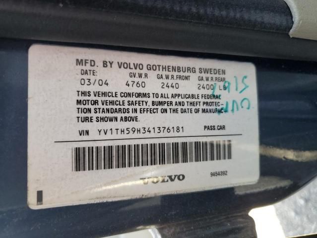 2004 Volvo S80 2.5T