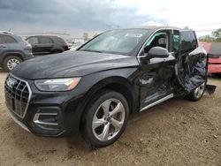 Vehiculos salvage en venta de Copart Elgin, IL: 2021 Audi Q5 Premium Plus