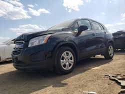 Chevrolet salvage cars for sale: 2016 Chevrolet Trax LS