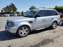 Land Rover salvage cars for sale: 2006 Land Rover Range Rover Sport HSE