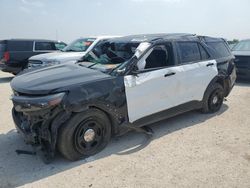 Ford Explorer Police Interceptor salvage cars for sale: 2021 Ford Explorer Police Interceptor