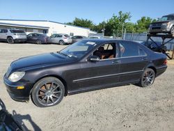 Mercedes-Benz salvage cars for sale: 2002 Mercedes-Benz S 55 AMG