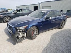 Vehiculos salvage en venta de Copart Kansas City, KS: 2018 Infiniti Q50 RED Sport 400