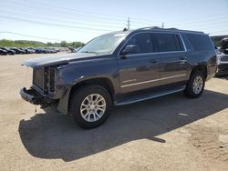 Salvage cars for sale from Copart Colorado Springs, CO: 2015 GMC Yukon XL K1500 SLE