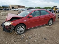 2014 Toyota Camry Hybrid en venta en Kansas City, KS