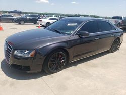 Audi A8 salvage cars for sale: 2015 Audi A8 L Quattro